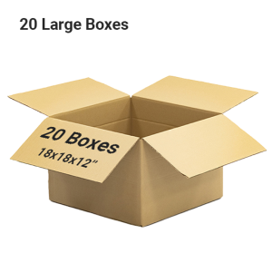20 Large Boxes