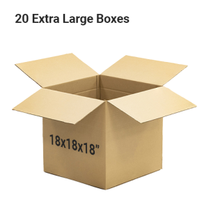 20 Extra Large Boxes